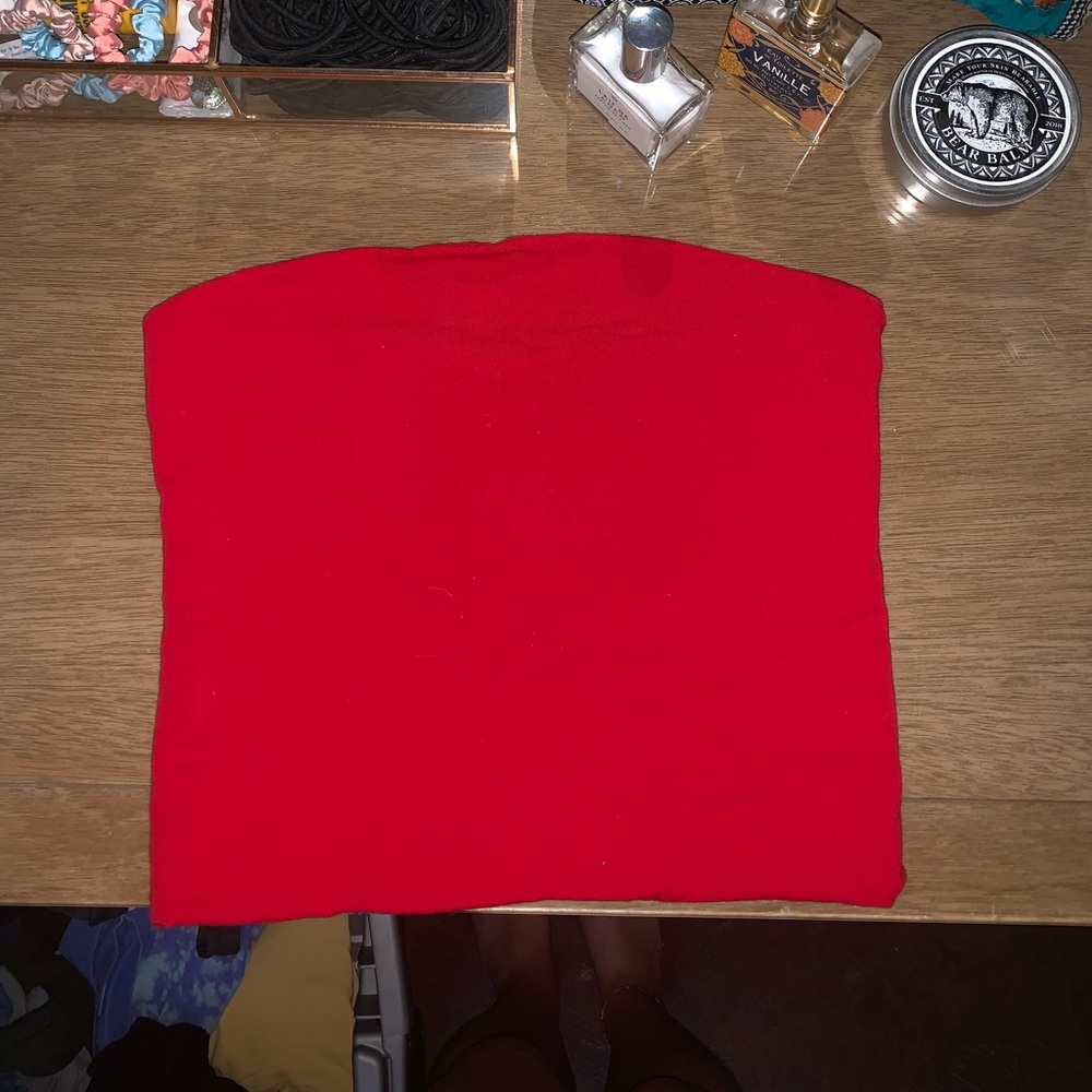 BRANDY MELVILLE red tube top